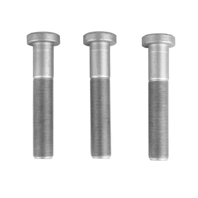 Round head knurled hub bolts